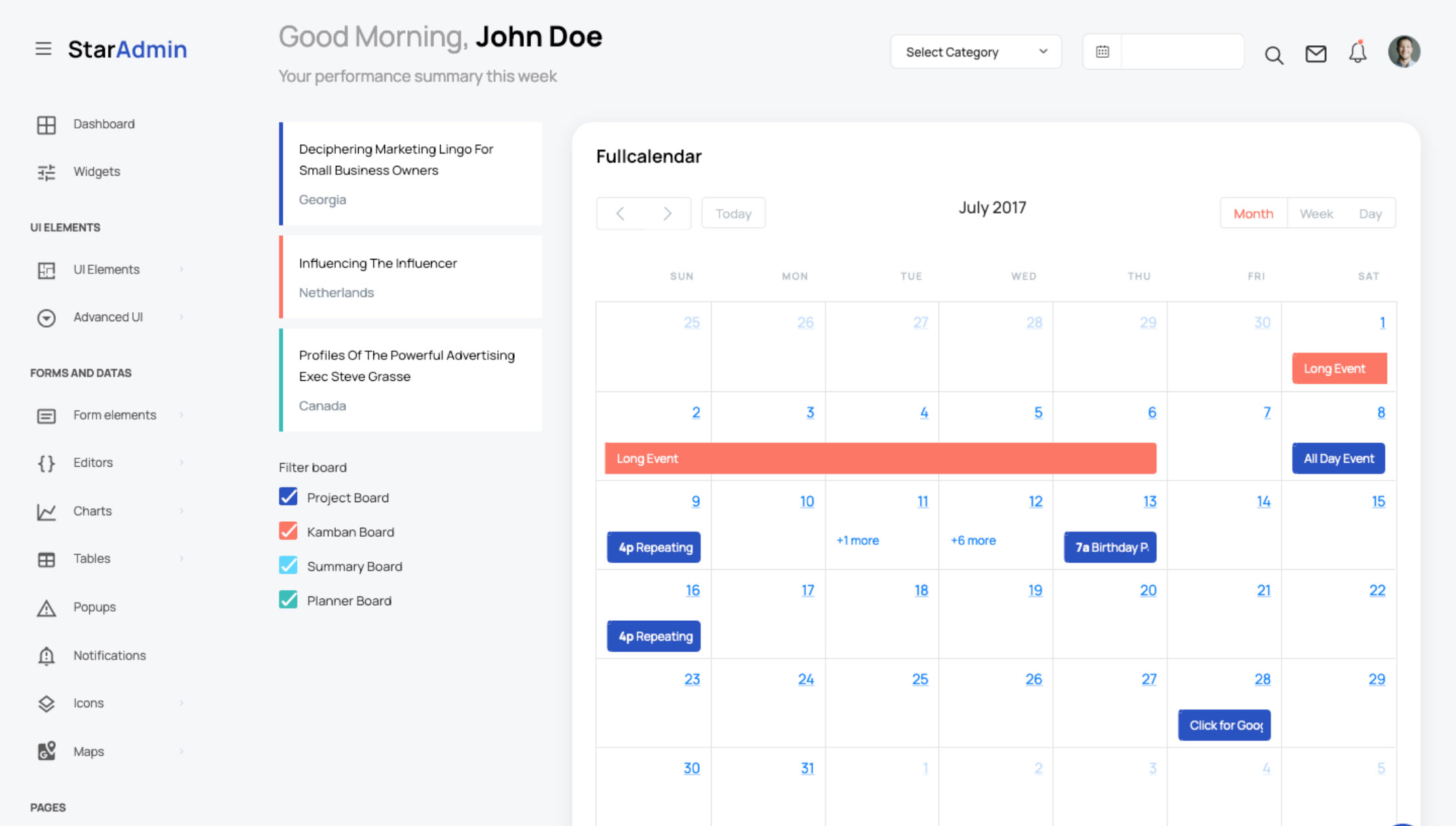 calendar